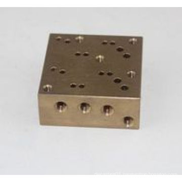 Brass Fittings CNC Parts, CNC Brass Stamping Plate, Brass Fitting